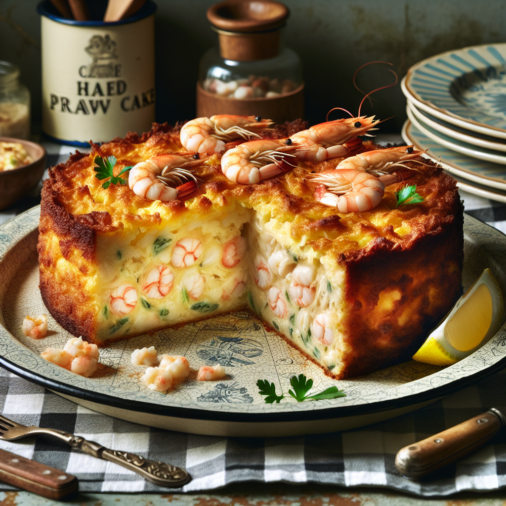 Pastel de merluza y gambas una receta ‘retro rejuvenecida jpg