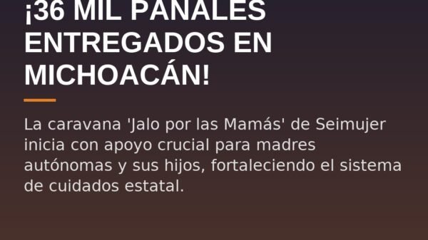 ¡36 Mil Pañales Entregados en Michoacán!