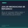 ¡Salud Michoacana Se Refuerza!