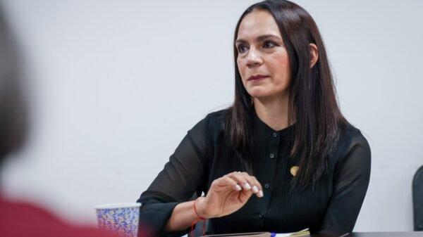 Reunión de trabajo entre autoridades de la FGE y SEIMUJER en Morelia, Michoacán, para fortalecer la atención a mujeres víctimas de violencia