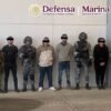 Fuerzas de seguridad realizando operativo conjunto en zonas rurales de Ecuandureo y Tanhuato, Michoacán, tras detención de célula delictiva