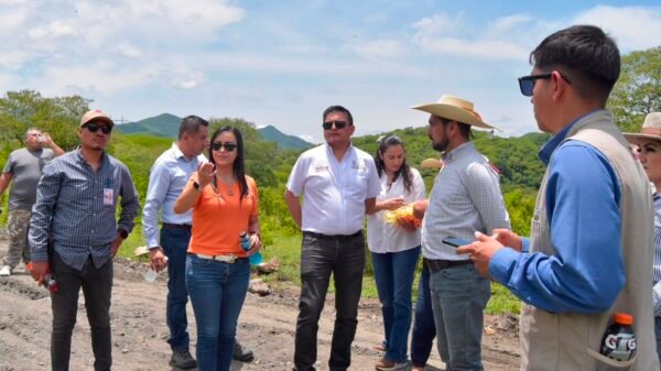 Predio en Carácuaro, Michoacán, donde se construirán más de 100 viviendas del Programa Vivienda para el Bienestar, junto al sitio de la futura Universidad Benito Juárez