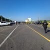 Mapa regional destacando las zonas de Zamora, La Piedad y Pátzcuaro con símbolos de operativos de seguridad