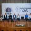 Evento oficial en Morelia con autoridades de la Fiscalía General de Michoacán inaugurando el Ciclo de Conferencias de Identificación Humana