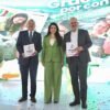 Gobernador Alfredo Ramírez Bedolla junto a autoridades locales en evento de entrega de recursos en Ario, Michoacán, 15 de agosto de 2026