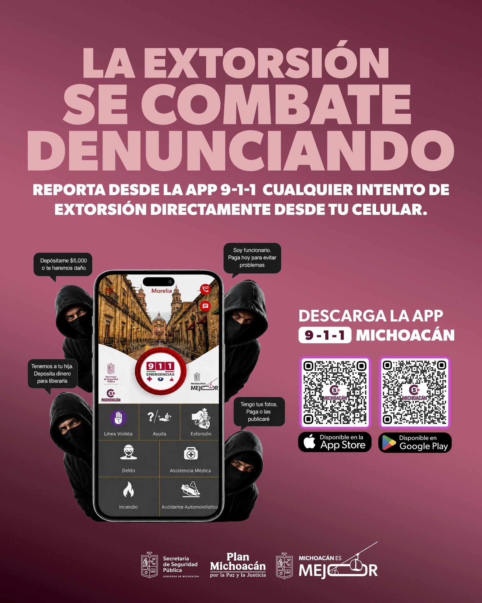 Anuncio con mensaje de saludo matutino y solicitud para compartir una ecard en redes y portal