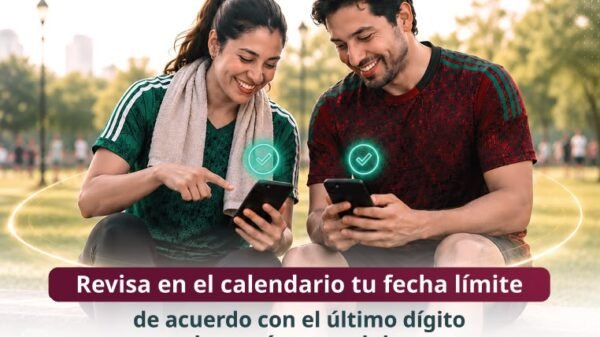 Logotipo de 'La Guacha' junto a ícono de teléfono móvil y mensaje 'Registra tu línea para mayor seguridad'