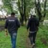 Especialistas del Zoológico de Morelia realizando un recorrido de vigilancia en la zona de Tres Puentes, Morelia, con énfasis en árboles y zonas verdes