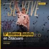 Imagen promocional del 5º informe Bedolla con el lema 'La Transformación Se Vive' y referencia a Zitácuaro
