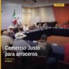 Productores michoacanos registrándose en línea al programa comercio justo arroceros en Morelia