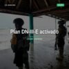 Foto de tropas del Ejército y Guardia Nacional desplegadas en Michoacán como parte del plan DN-III-E ante la tormenta Rachel