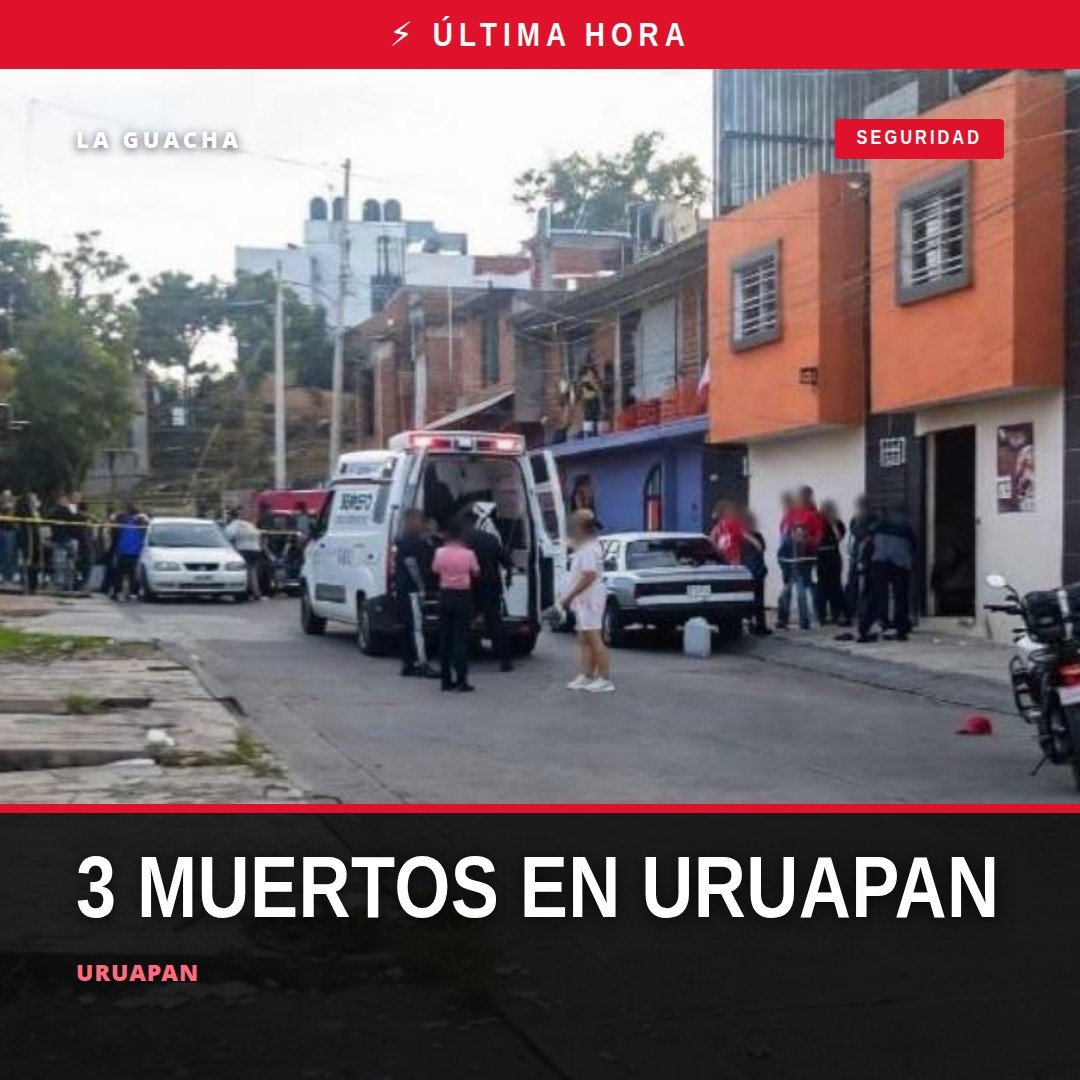 Escena acordonada tras agresión armada uruapan en tienda de abarrotes de la colonia Elías Pérez Ávalos, con presencia