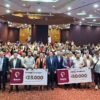 Entrega oficial de apoyos productivos migrantes en Morelia, Michoacán, el 8 de septiembre de 2026, con presencia de
