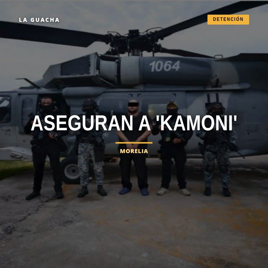 Captura de kamoni: imagen ilustrativa de operativo conjunto en Michoacán con elementos del Ejército Mexicano, Guardia