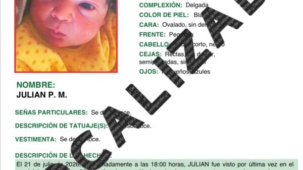Operativo de la Fiscalía General del Estado de Michoacán en Zamora para resguardar a un recién nacido