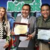 Empaque de bebida Boing con diseño inspirado en la cultura michoacana, junto a logotipos de Sectur Michoacán y Cooperativa Pascual