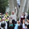 Gobernador Alfredo Ramírez Bedolla en la inauguración del bajopuente del paso superior ferroviario Independencia en Morelia