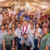 Carlos Torres Piña hablando ante micrófono en evento público en Morelia, Michoacán, presentando el Plan Michoacán por la Paz y la Justicia