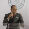 Diputado Baltazar Gaona García hablando en tribuna ciudadana sobre la reforma electoral avalada por la SCJN en Morelia