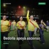 Gobernador Alfredo Ramírez Bedolla hablando en Morelia sobre el ascenso a la Liga MX