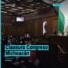 Clausura Congreso Michoacán: diputados en sesión plenaria en el recinto legislativo de Morelia, 14 de septiembre de 2026