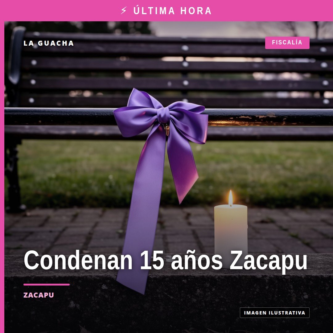 Ilustración simbólica de justicia con balanza y escudo de Michoacán, acompañada de texto: 'abuso sexual zacapu'