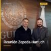 Fotografía oficial de Raúl Zepeda Villaseñor y Omar García Harfuch durante su reunión sobre coordinación seguridad michoacán