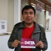 Personas haciendo fila en el Centro de Convenciones de Morelia para recibir su chip D4TA Datos Gratis
