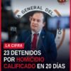 Fiscalía General del Estado de Michoacán informa sobre detenciones por homicidio calificado en 2026