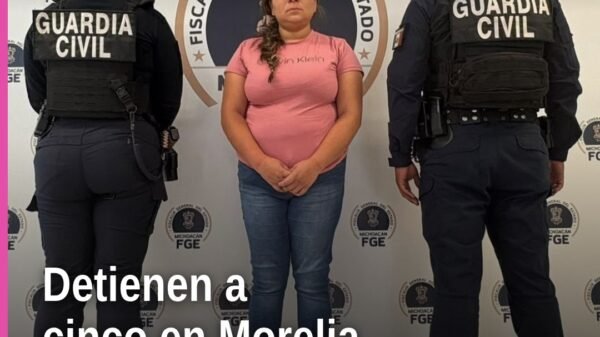 detención en morelia: agentes de la SSP realizan operativo en la colonia Agustín Arriaga Rivera, Morelia, Michoacán