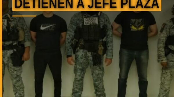detienen a jefe plaza: hombre identificado como Ernesto Enrique N, alias "Niño", en custodia militar tras su detención en