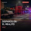 Fachada de vivienda con daños por impactos de arma de fuego en la colonia El Realito, Morelia, tras los disparos colonia el