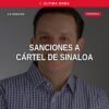 Ilustración simbólica de una balanza con bandera estadounidense y logo del Departamento del Tesoro, junto a nombres como