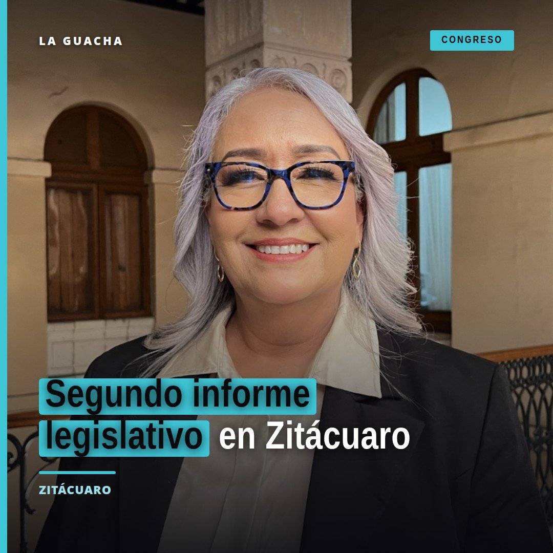Emma Rivera Camacho rinde segundo informe legislativo en el Centro Cultural Zitácuaro ante habitantes del Distrito XIII