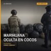Camioneta abandonada con conchas de coco y bultos que contenían media tonelada marihuana en Lázaro Cárdenas