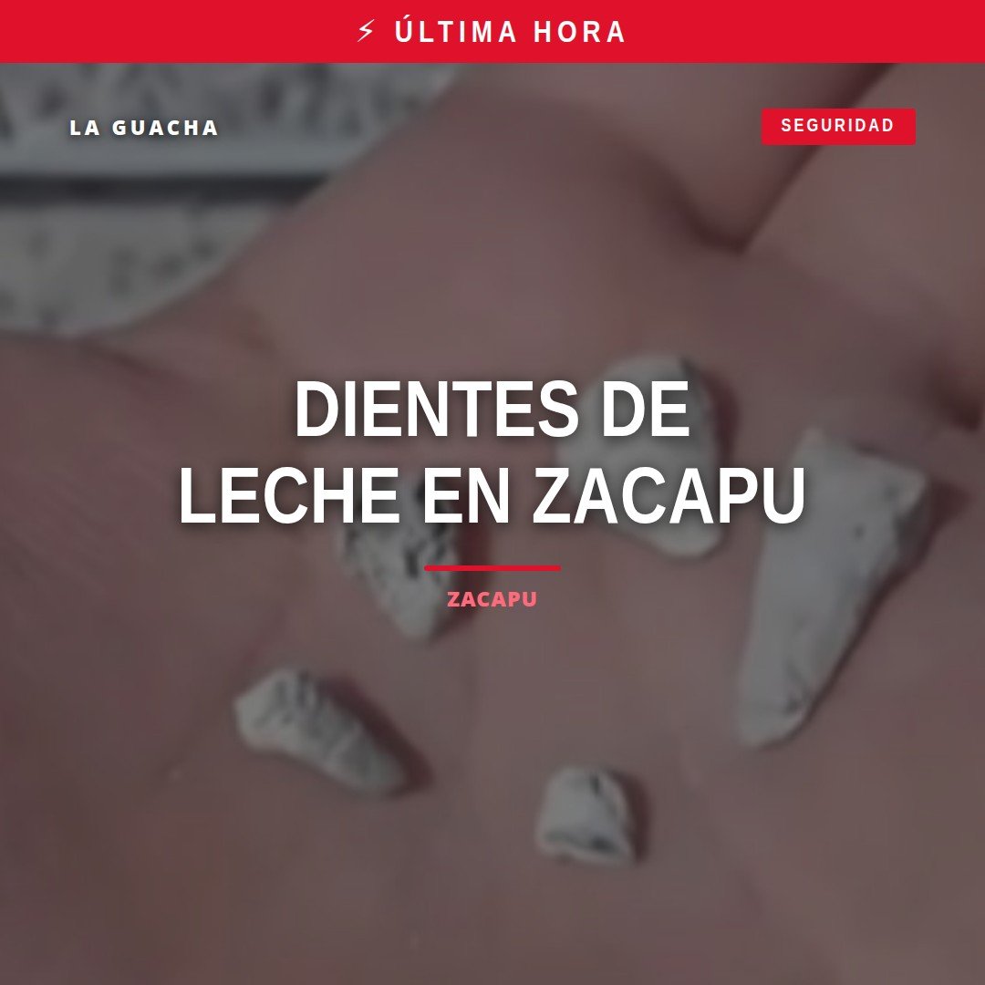 Fosa clandestina en Zacapu, Michoacán, donde se hallaron más de mil 600 dientes de leche