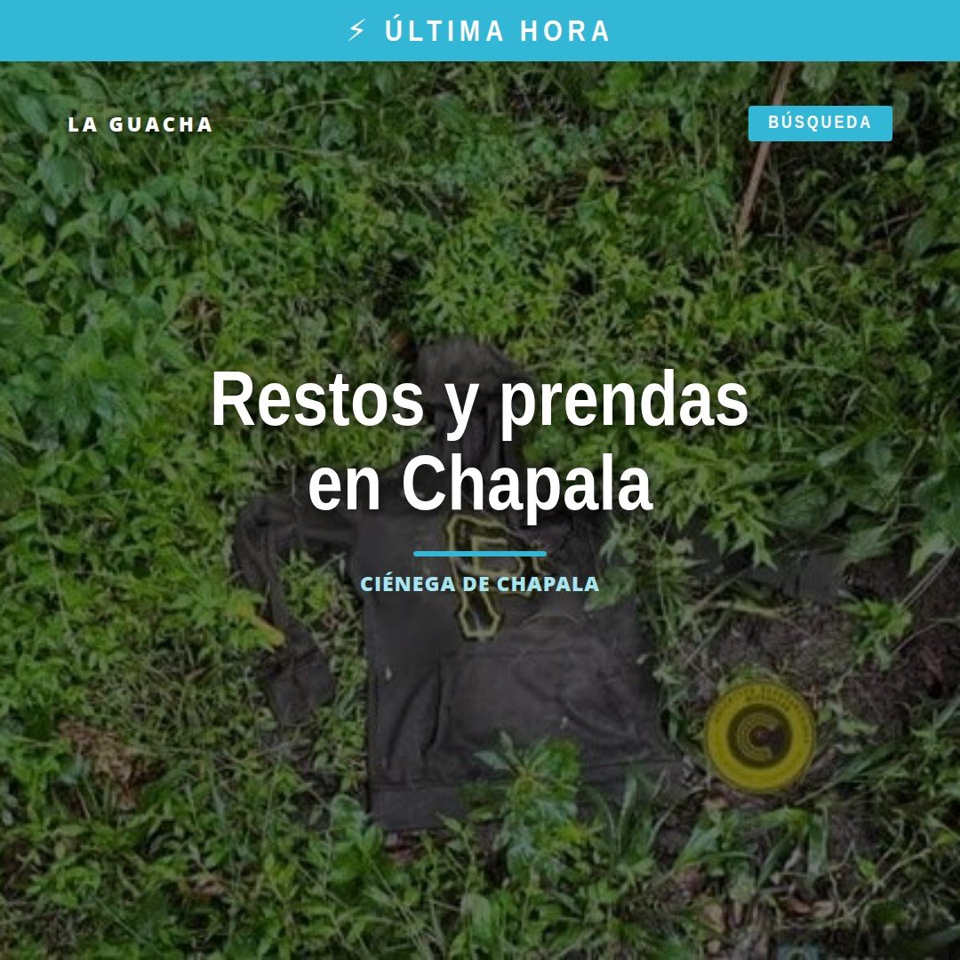 Equipo de búsqueda de CODEMICH en terreno de la Ciénega de Chapala, con señalamiento de zona donde se hallaron restos óseos