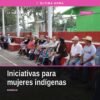 Erendira Isauro Hernández hablando ante el Congreso del Estado de Michoacán sobre protección mujeres indígenas