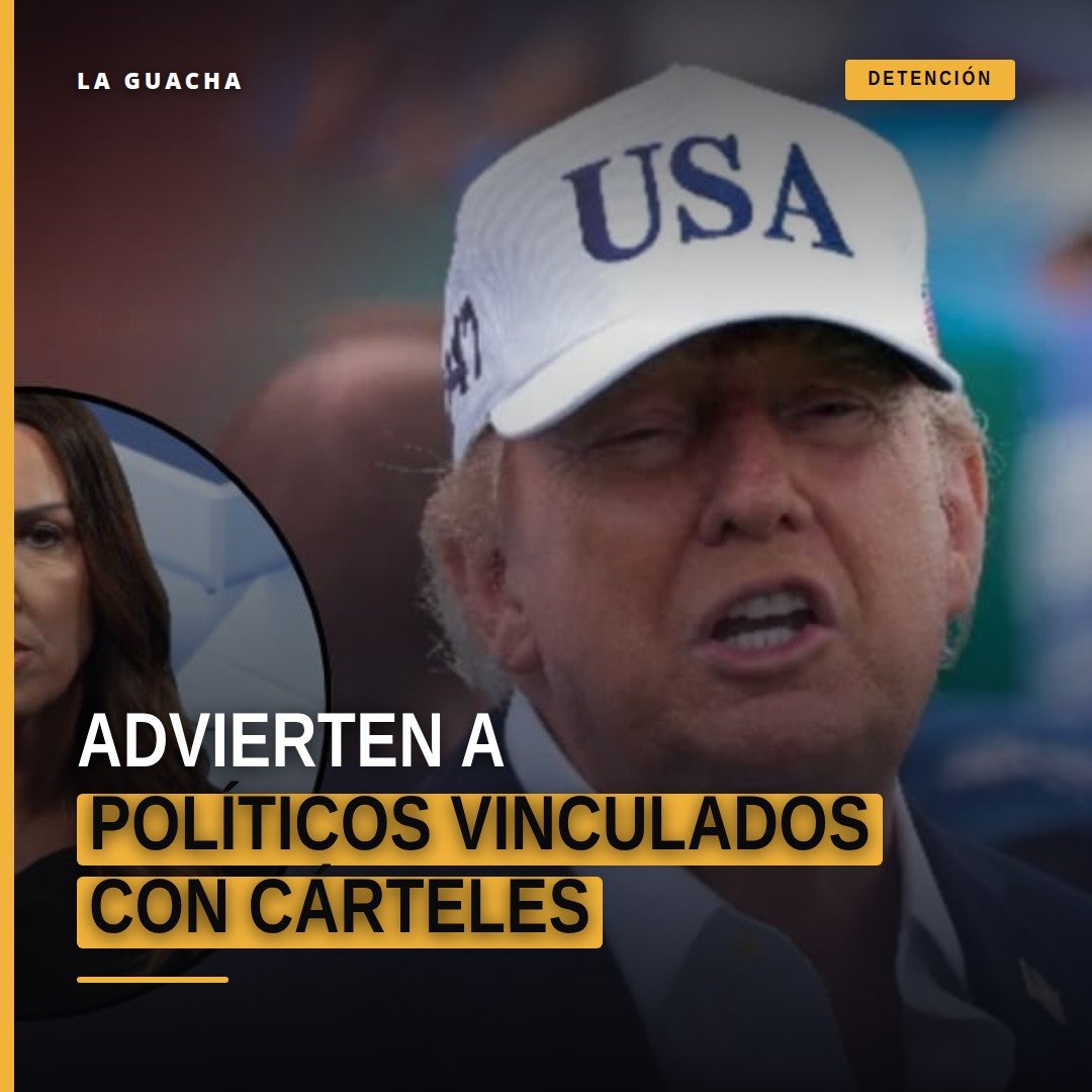 Foto de archivo Reuters con captura de pantalla de Sara Carter hablando sobre políticos vinculados con cárteles