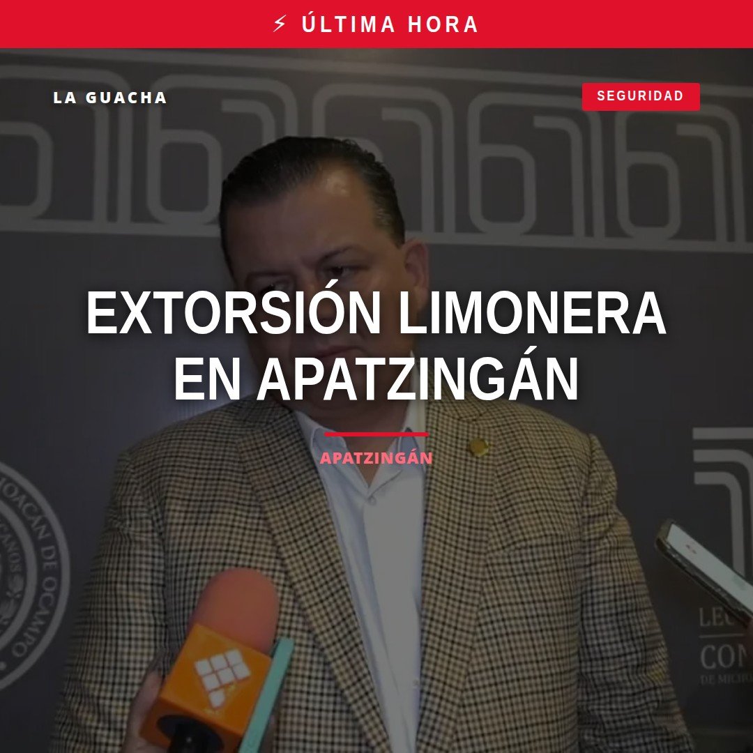 Ilustración simbólica de cajas de limones con una mano cobrando dinero: representa la extorsión al sector limonero en