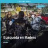 Fiscalía Michoacán búsqueda en marcha: equipo de la FGE y autoridades realizando recorrido terrestre y operativo con dron en