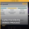 Fiscalía Michoacán debido proceso: grupo de servidores públicos participando en una capacitación sobre derechos humanos y