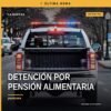 Fiscalía Michoacán detención: oficial de la Fiscalía Regional de Jiquilpan escoltando a Mario Alberto “N” tras cumplimentar