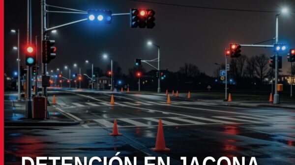 Fiscalía Michoacán detención: imagen simbólica de sello oficial de la FGE y silueta de persona detenida frente a edificio