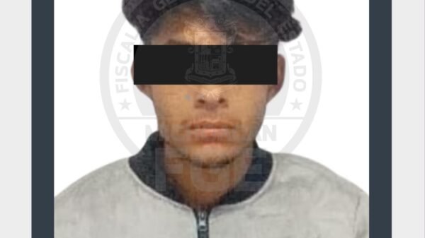 Fiscalía Michoacán detención: imagen simbólica de sello institucional sobre fondo azul con texto 'Zamora, 22 junio 2026'
