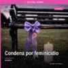 Fiscalía Michoacán feminicidio: ilustración simbólica de balanza de justicia y bandera de Michoacán sobre fondo azul oscuro
