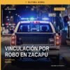 Ilustración simbólica de una ferretería en Tiríndaro, Zacapu, con sello de la Fiscalía Michoacán robo Zacapu y elementos