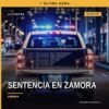 Fiscalía Michoacán sentencia: representación simbólica de balanza de justicia y sello institucional en Zamora, Michoacán
