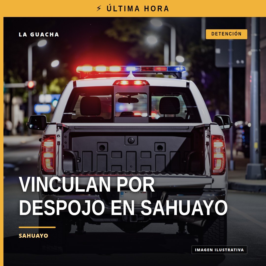 Ilustración simbólica de una vivienda en Sahuayo con sello de la Fiscalía Michoacán y texto 'fiscalía michoacán despojo'