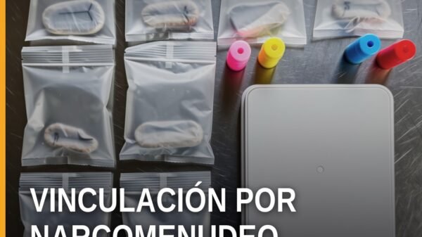 Fiscalía Michoacán vinculación: representación simbólica de dos personas detenidas en Morelia tras hallazgo de metanfetamina
